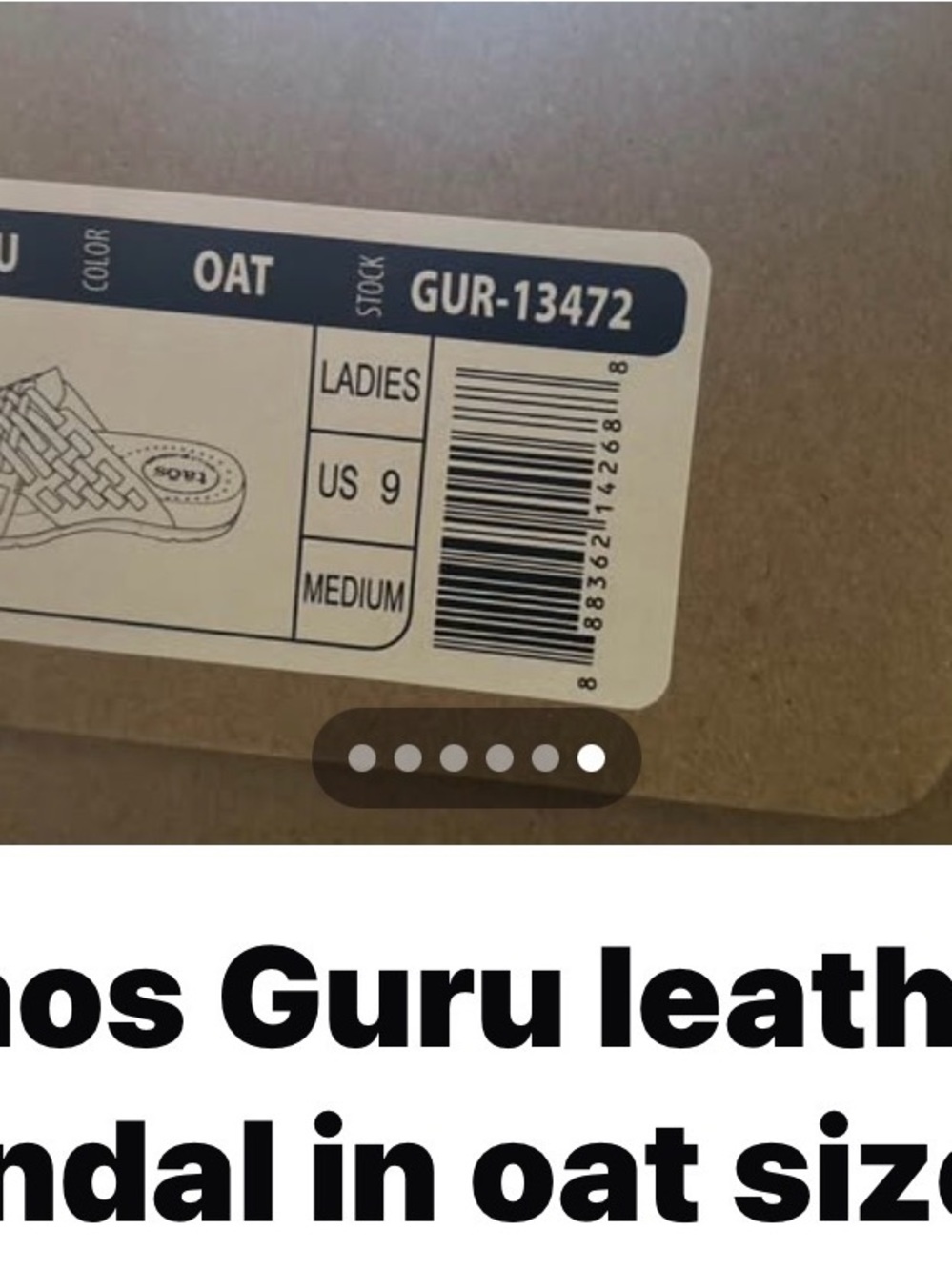 Taos Footwear Woven Slide Sandal - Taupe/Oat - Picture 3 of 4
